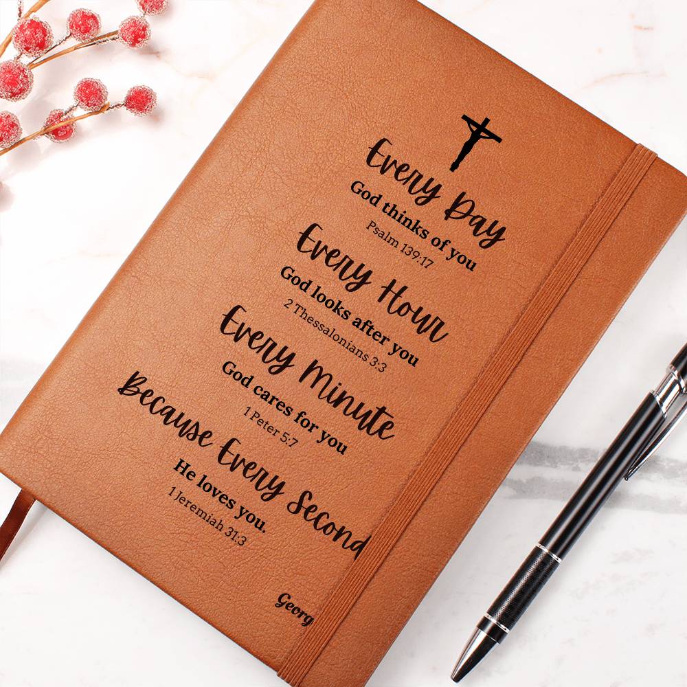 Personalized Men's Prayer Journal, Positive Affirmations, Christian Gifts Ideas, Bible Gifts, Religious Journal for Boys