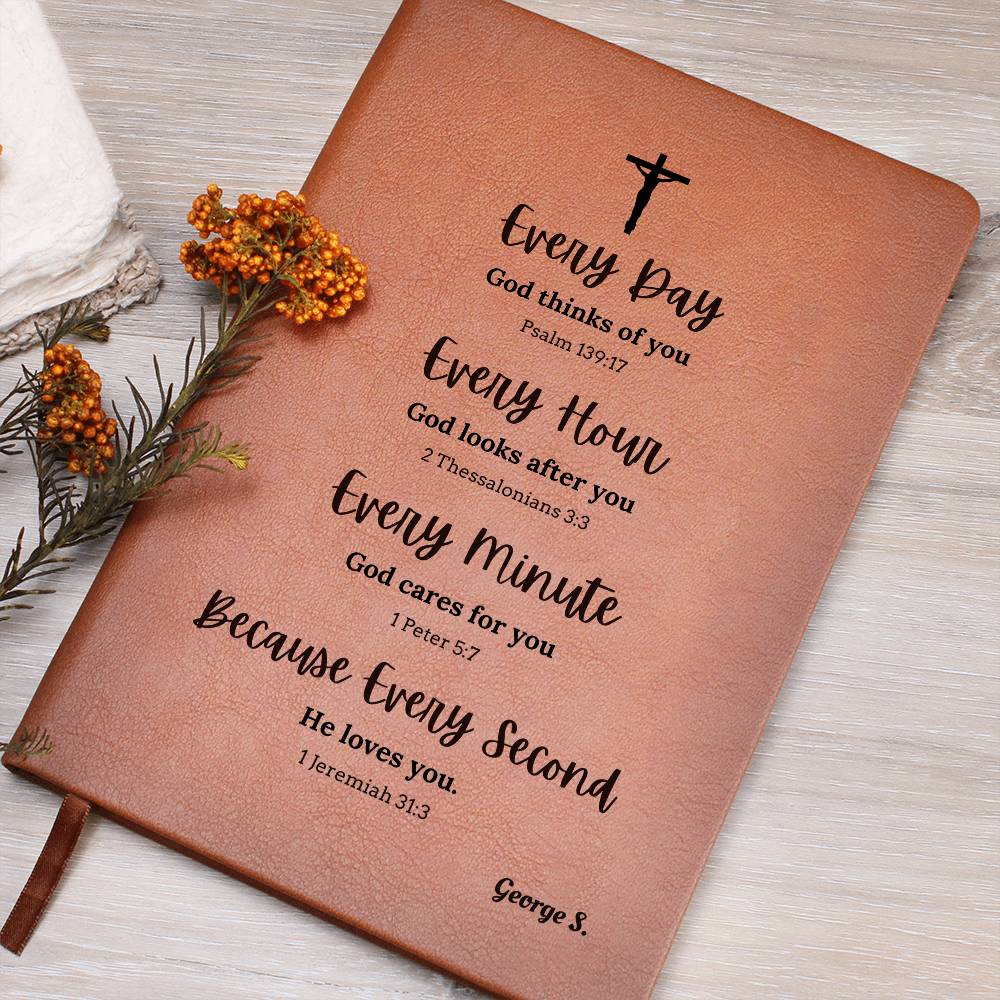 Personalized Men's Prayer Journal, Positive Affirmations, Christian Gifts Ideas, Bible Gifts, Religious Journal for Boys