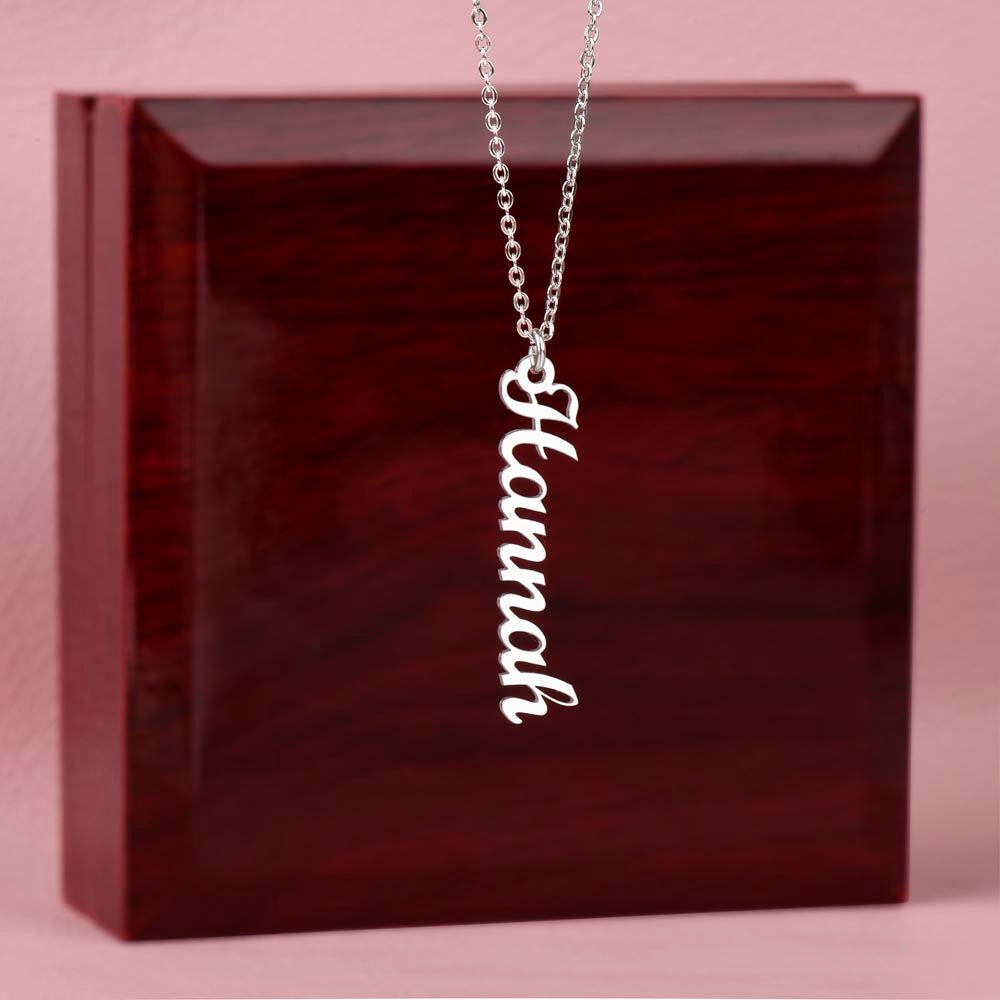 Personalized Son's Girlfriend Necklace - Perfect Gift Ideas for Christmas, Birthdays, Valentines