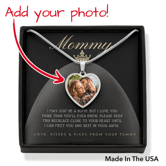 Mom to be gift | New Mommy Gift Necklace | Pregnant Wife Gift | I May Just Be A Bump | To mummy from bump | To Mommy to be |