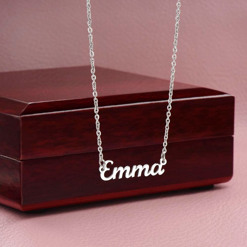 Daughter Gift, Daughter Name Necklace, Gift from Mom Dad, Daughter Birthday Gifts, Christmas Gifts for Daughter, Dad to Daughter Gifts Ideas