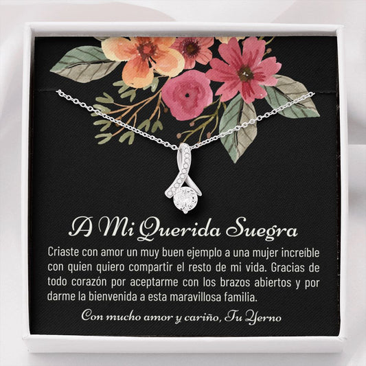 Spanish Mother In Law Gifts from Son In Law, Suegra Gifts, Regalo Para Mi Suegra, Suegra Necklace, Madre Del Marido, Cumpleaños De La Suegra