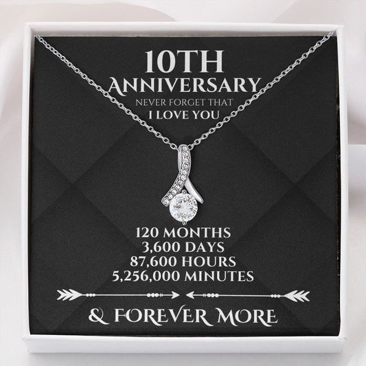 Perfect Gift to Celebrate 10th Anniversary, Traditional and Modern 10-Year Anniversary Present for Wife, 10 Year Anniversary Gift for Woman