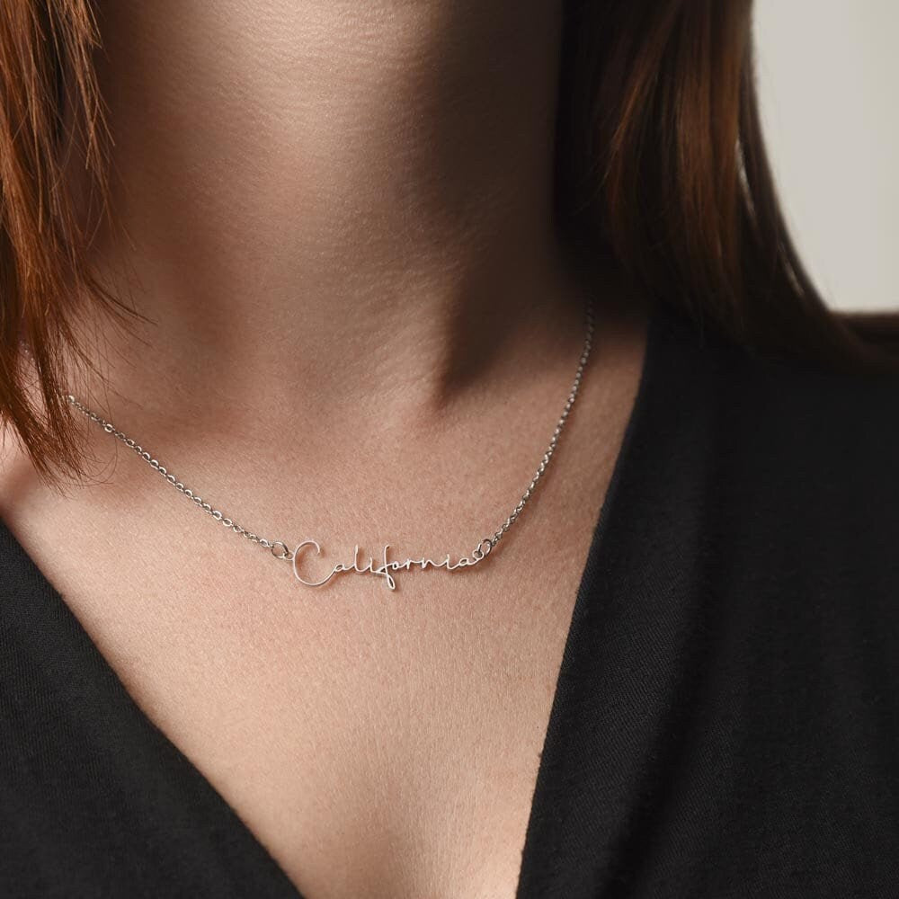 Unique Name Necklace: Make Her 13th Birthday Special with a One-of-a-Kind Jewelry Gift, The Perfect 13th Birthday Gift for Girls