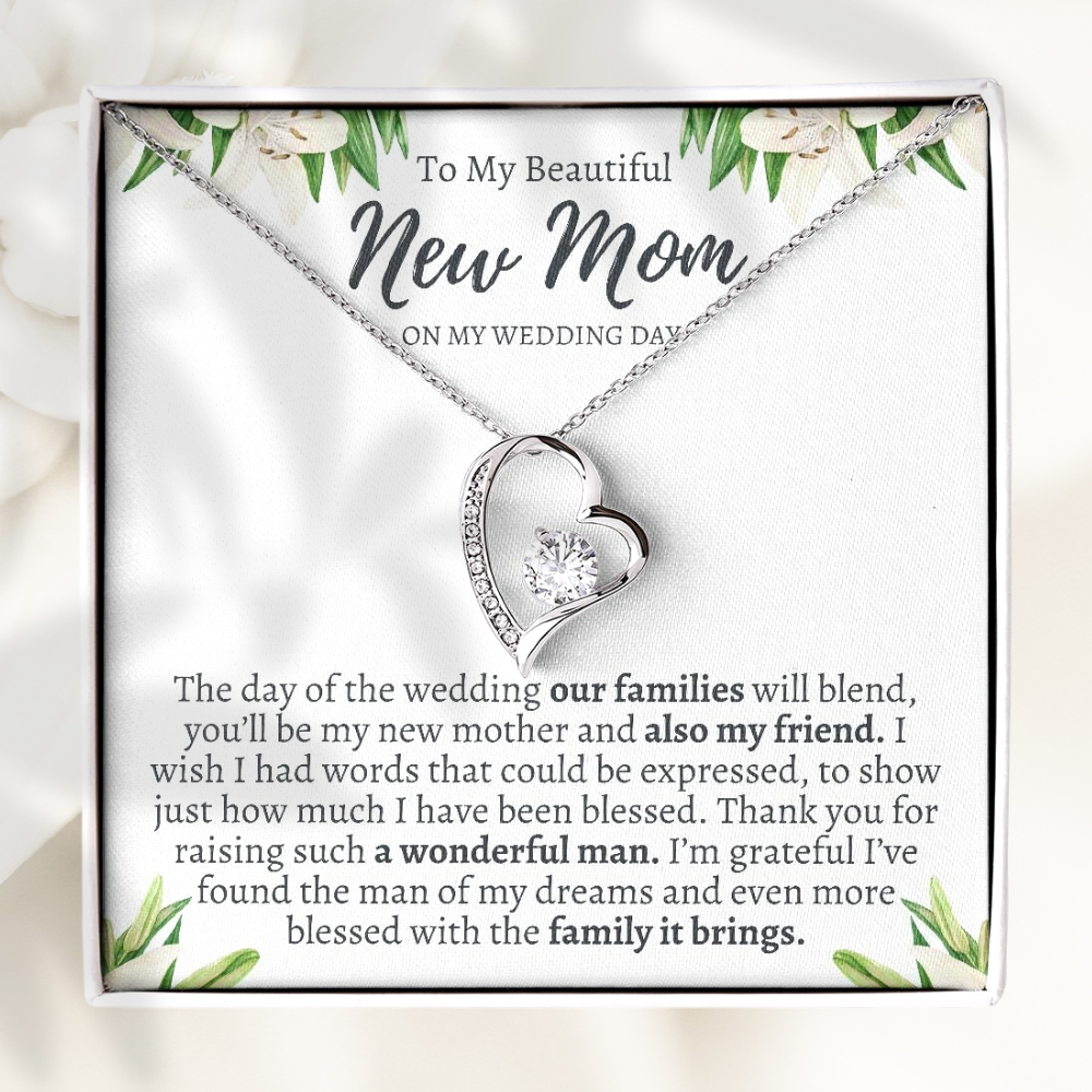 Mother In Law Wedding Gift - Forever Love Necklace