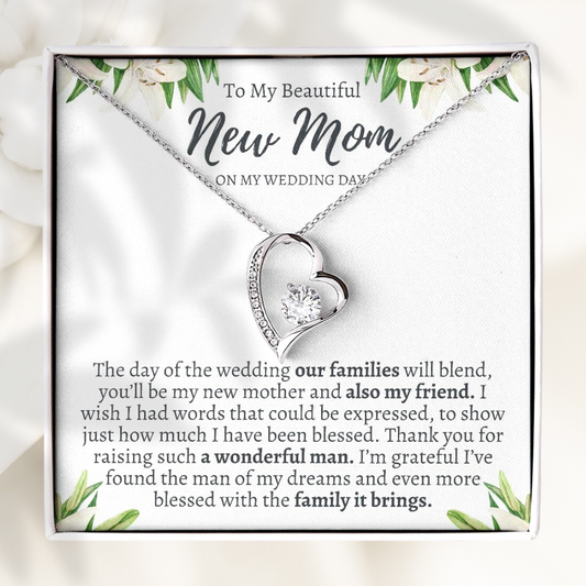 Mother In Law Wedding Gift - Forever Love Necklace