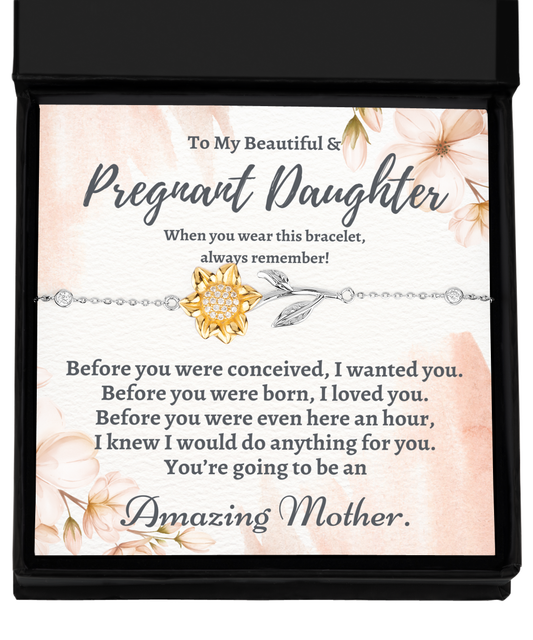 Pregnant Daughter Gifts, Daughter Pregnancy Gifts, Gifts for Mom To Be Daughter, Gifts for Daughter Expecting Her First Baby