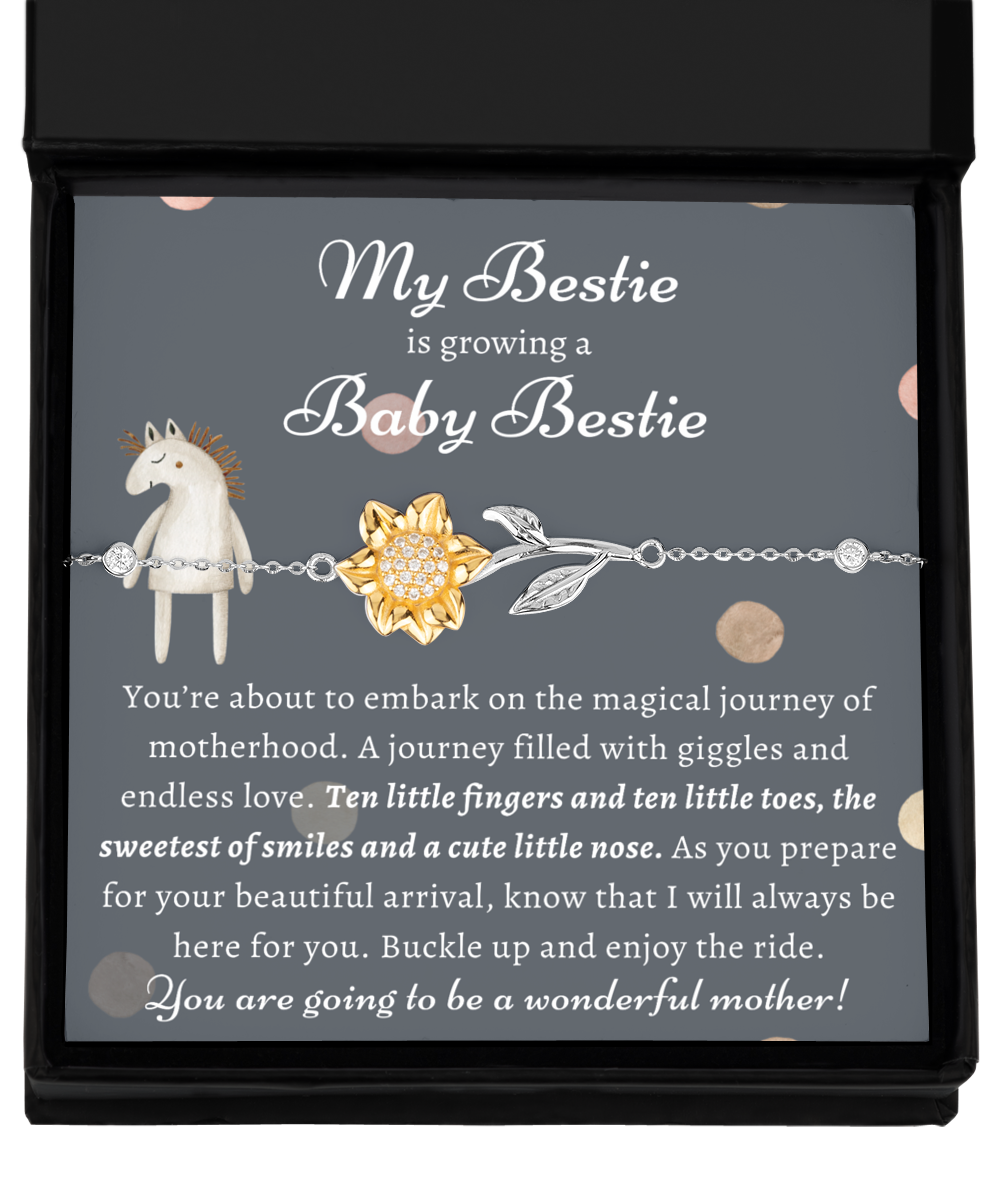 Pregnancy Gift for Mommy To Be, My Bestie is growing a Baby Bestie, Mom to Be Gift for Friend, Pregnant Bestie Gift, Bestie Pregnancy Gift