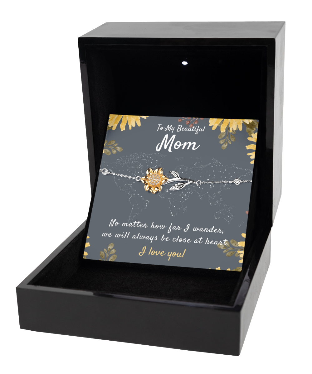 Mom Daughter Long Distance Gift, Gift for Mom from Daughter, No matter how are