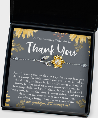 Thank You Gift For Child Minder, Child Minder Appreciation Gift, Child Minder Jewelry, Child minder Leaving, Childminder Christmas Gift