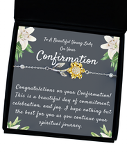 Load image into Gallery viewer, Confirmation Gift For Girls, Confirmation Granddaughter, Goddaughter Confirmation, Confirmation Gift Ideas For Girls, Catholic Confirmation
