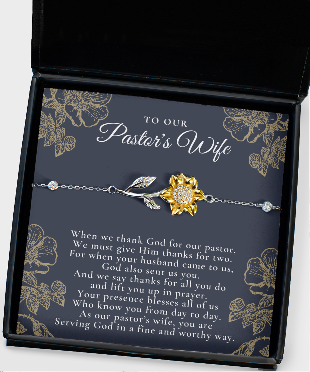 Pastor's Wife Appreciation Gift Necklace, Bible Study Gift, Christmas Present For Pastor's Wife, Best Preacher Wife Gift, Priest Wife Gift