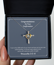 Load image into Gallery viewer, Confirmation Gift For Girls, Confirmation Granddaughter, Love Knot Necklace, Confirmation Gift Ideas For Girls, Catholic Confirmation Gift
