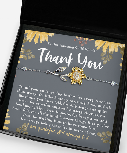 Thank You Gift For Child Minder, Child Minder Appreciation Gift, Child Minder Jewelry, Child minder Leaving, Childminder Christmas Gift