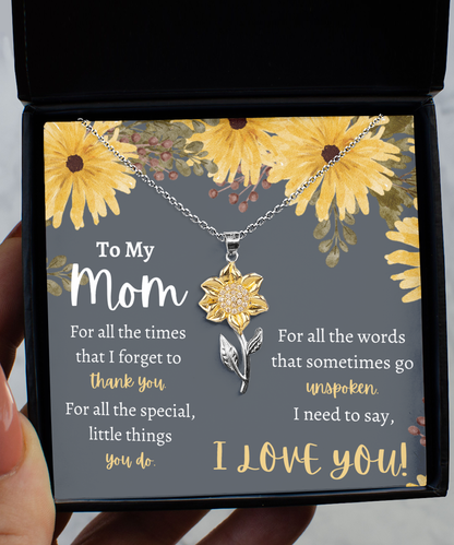 Mom I Love You Gift, Mother Gift from Daughter, Mom Gift from Son, Mom Appreciation Gift, Best Mom Gift, Thank You Mom