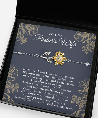 Pastor's Wife Appreciation Gift Necklace, Bible Study Gift, Christmas Present For Pastor's Wife, Best Preacher Wife Gift, Priest Wife Gift