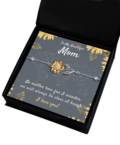 Mom Daughter Long Distance Gift, Gift for Mom from Daughter, No matter how are